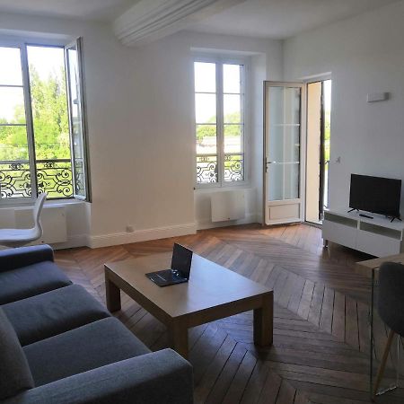 شقة Grand 2P Terrasse Bord De Seine مانت لا جولي المظهر الخارجي الصورة